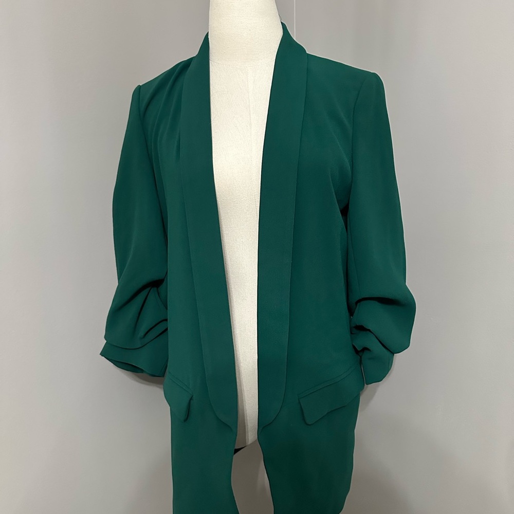 Zara Chic Green Blazer